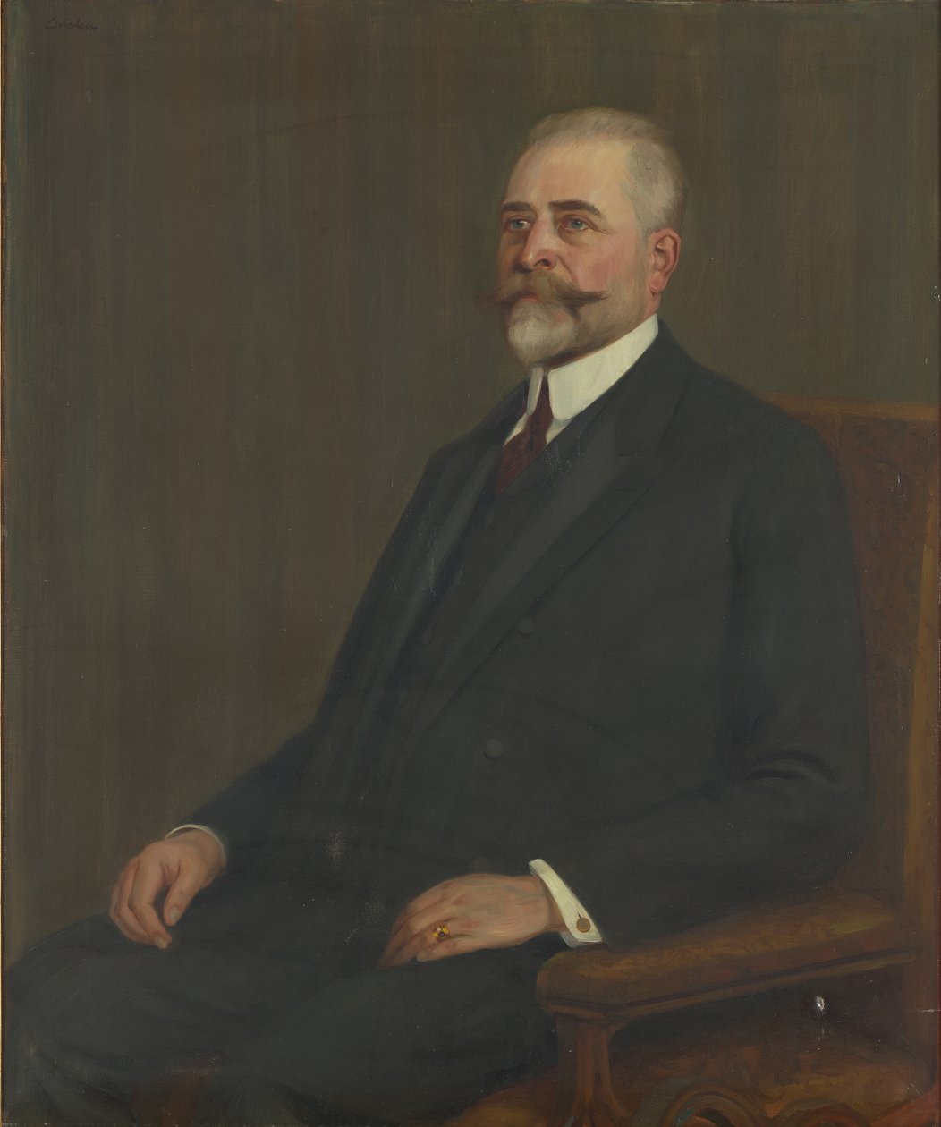 Jeho Excelence Moritz Graf Vetter von der Lilie, 1901-1907 předseda Sněmovny reprezentantů od Ludwig Wieden
