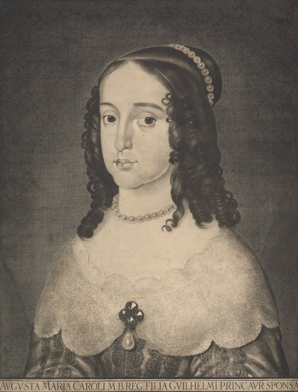 Mary Stuartovna, princezna z Orange od Ludwig von Siegen