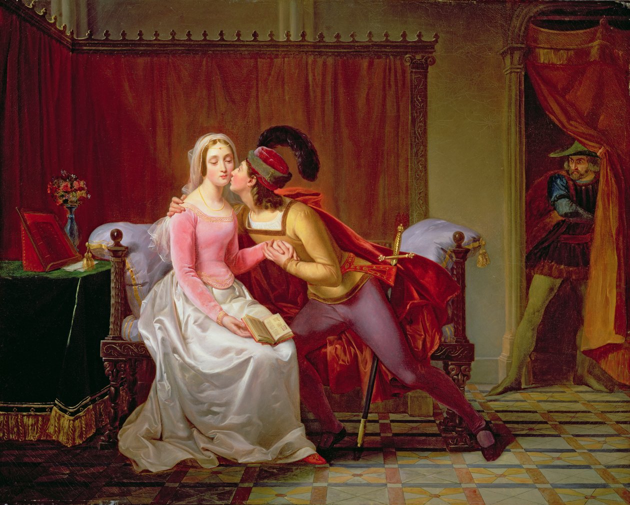 Paolo a Francesca, 1832 od Luigi Rubio