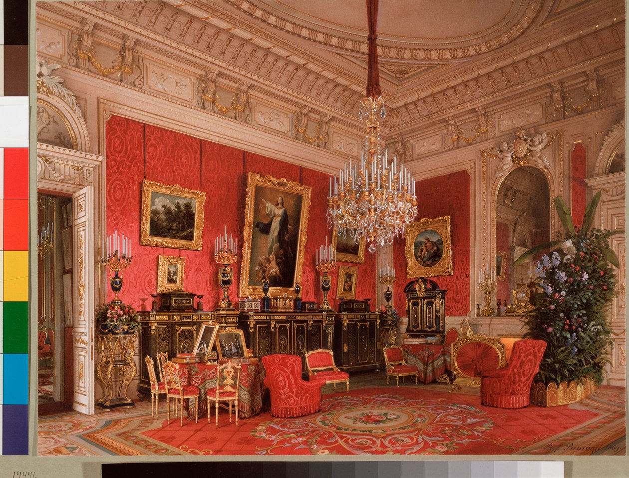 Interiéry Zimního paláce (Palais d