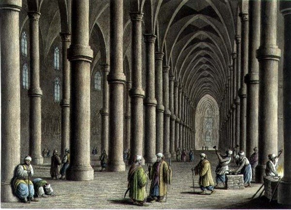 Katedrála v Tortosa, hospoda. od Williama Wattse od Luigi (after) Mayer