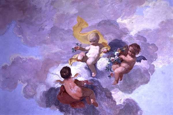 Putti, cca 1790 (čerstvé) od Luigi Catani