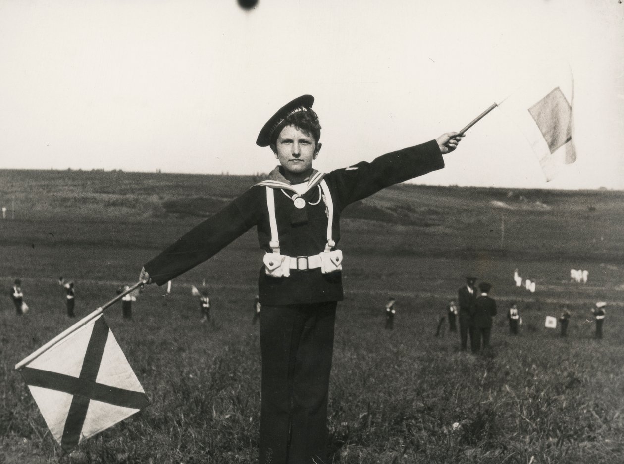Balilla se signály námořnictva od Luigi Leoni