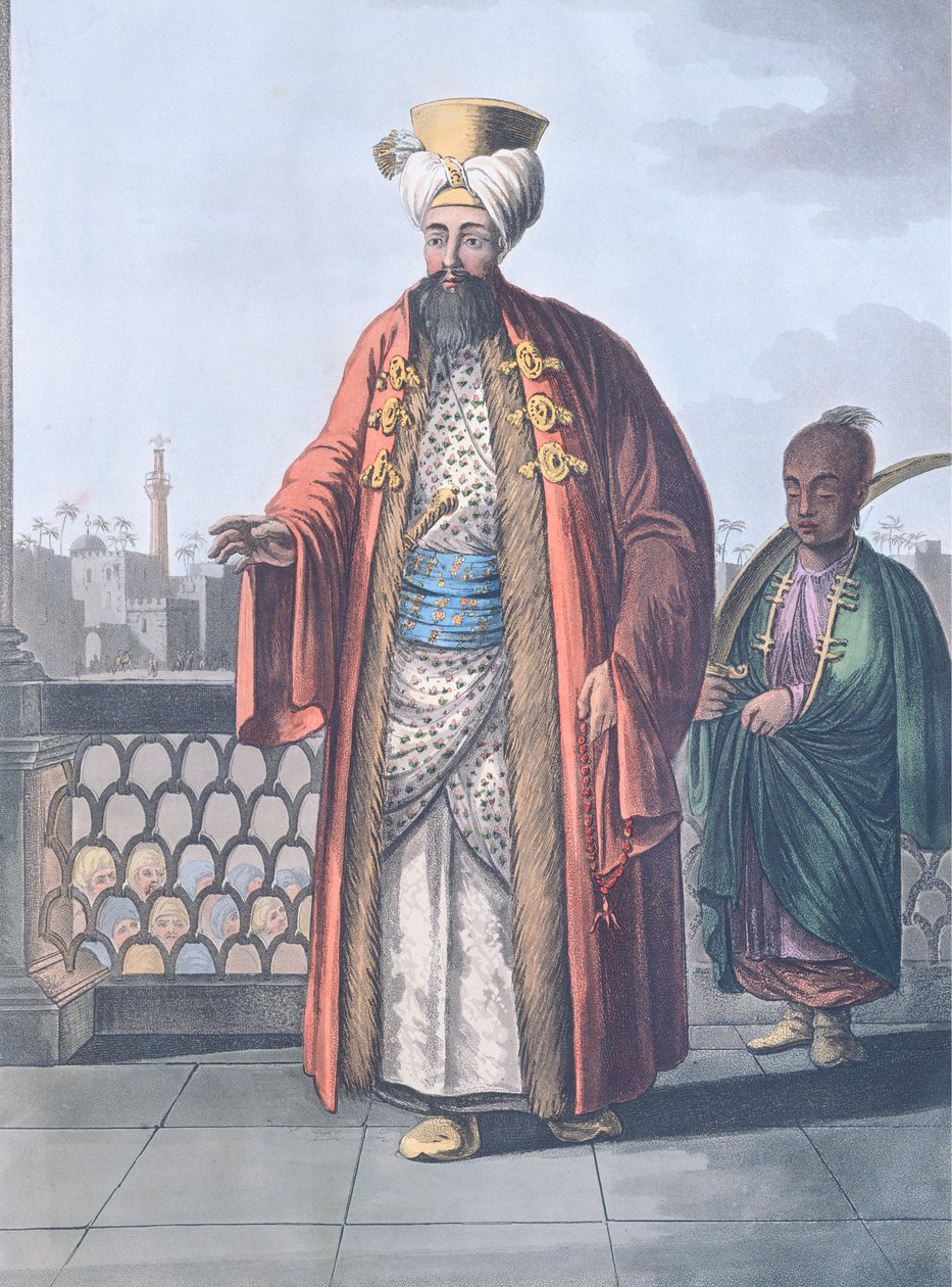 Bey Eminence v Káhiře, Luigi Mayer od Luigi Mayer