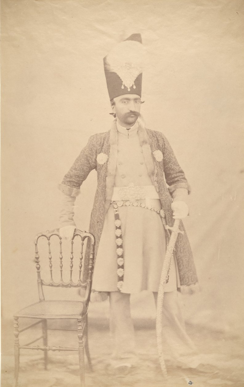 Nasiruddin Shah, ka. 1852-55. od Luigi Pesce