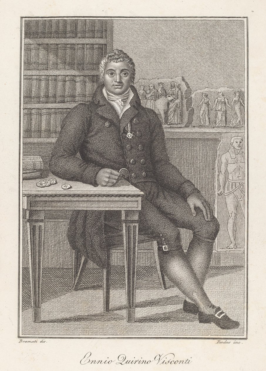 Ennio Quirino Visconti od Luigi Rados, after Luigi Bramati or Antonio Bramati