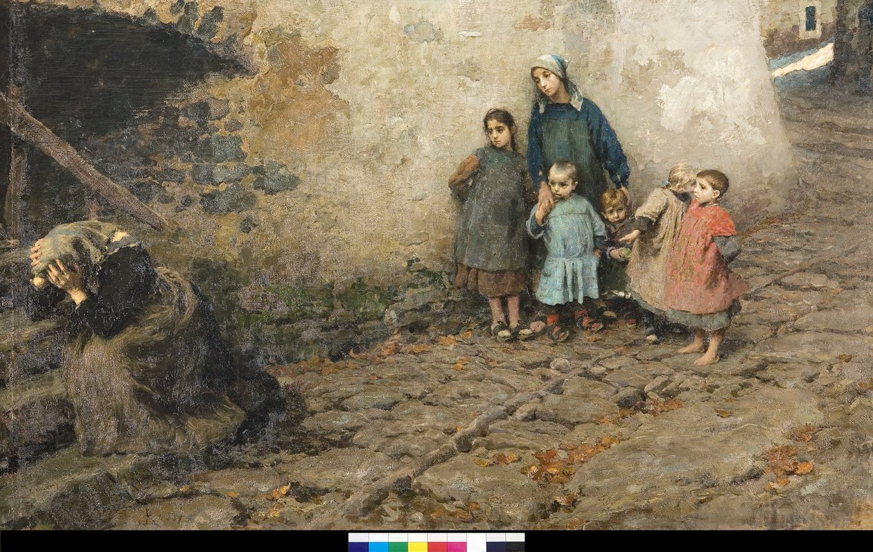 Škola smutku, 1895 od Luigi Rossi