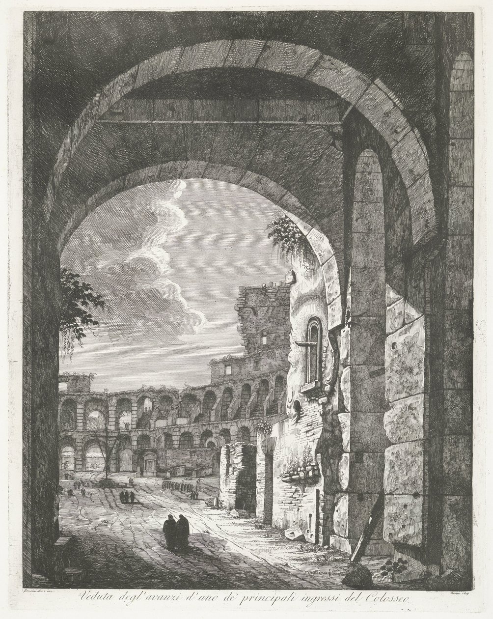 Het Colosseum te Rome Vaduta degl 