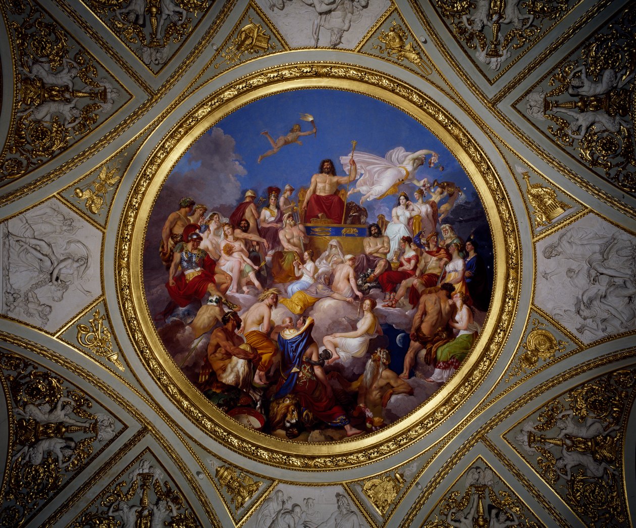 Olympus, Iliad Room, Palazzo Pitti (freska) od Luigi Sabatelli