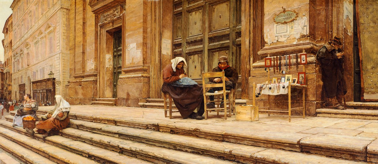 Coronari od Luigiho Serry (1846-1888) od Luigi Serra