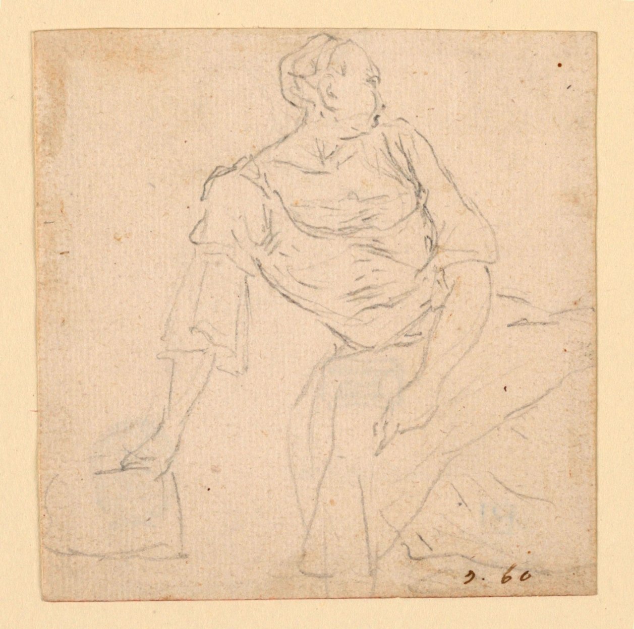 Sedící žena od Luigi Vanvitelli