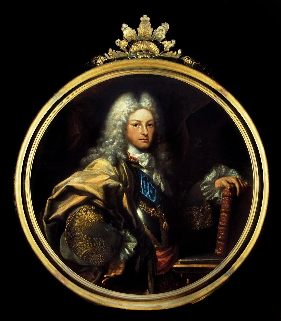 Portrét Filipa V. (1683-1746) od Luis Egidio Melendez