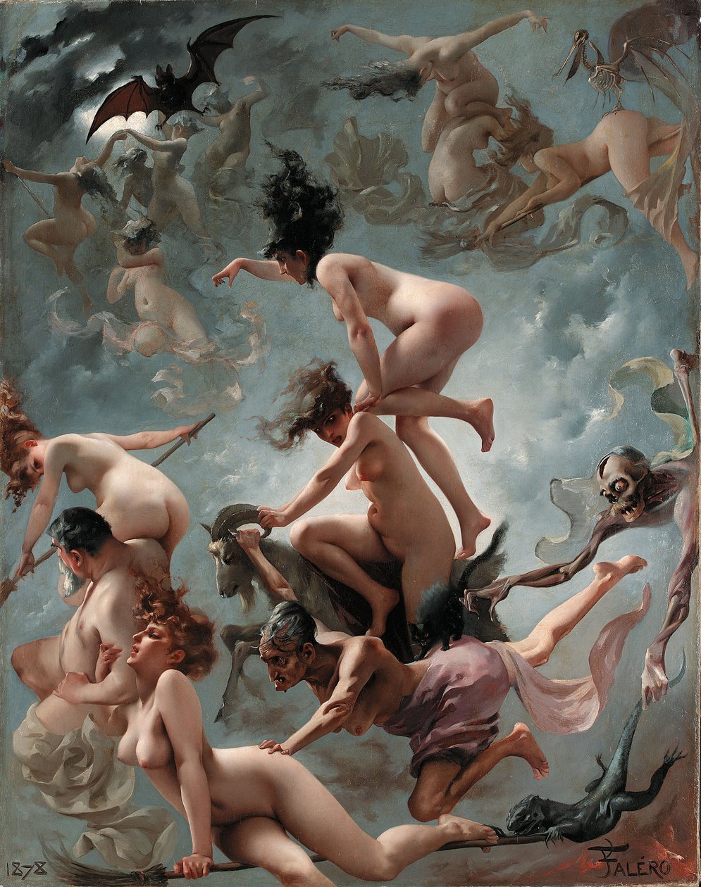 Faustova vize od Luis Riccardo Falero