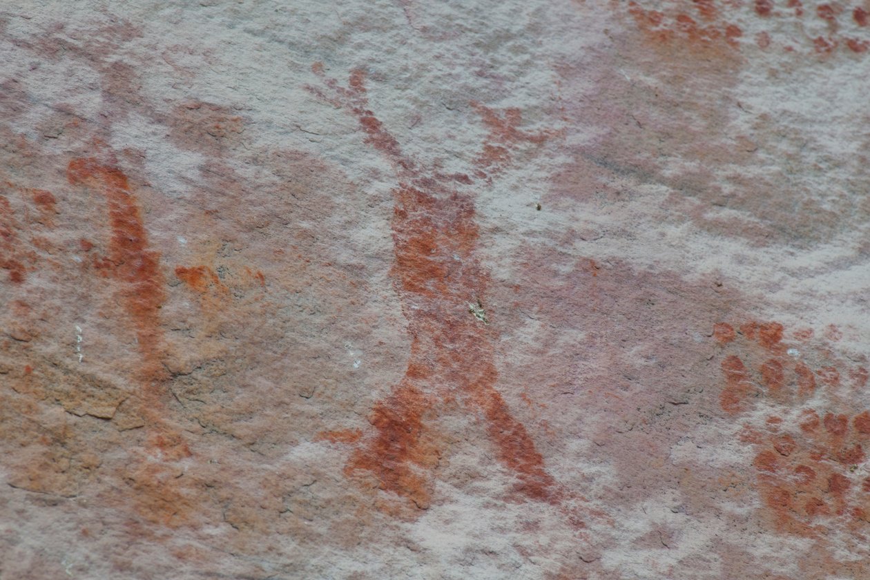 Pictography, Faical, San Ignacio, Cajamarca, Peru, 2015. od Luis Rosendo.