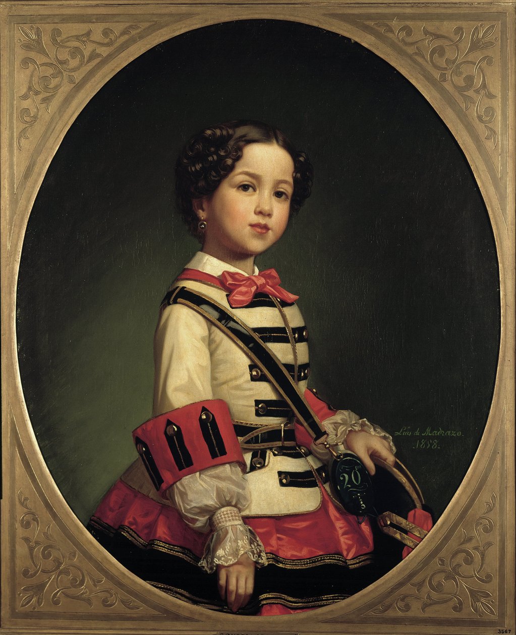 Markýza Maria Cristina de Roncali y Gaviria od Luis de Madrazo y Kuntz