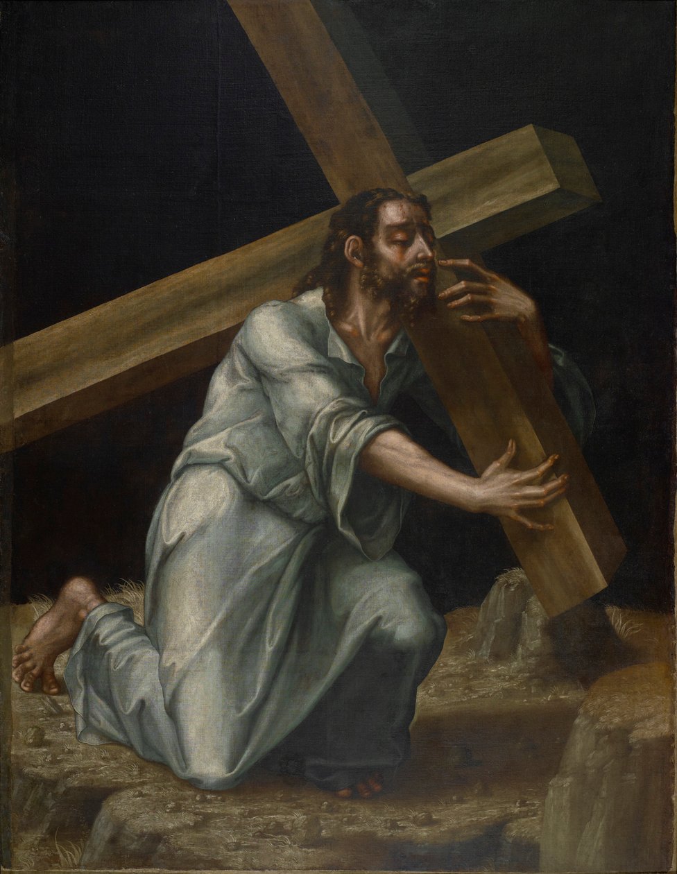 Kristus nesoucí kříž od Luis de Morales