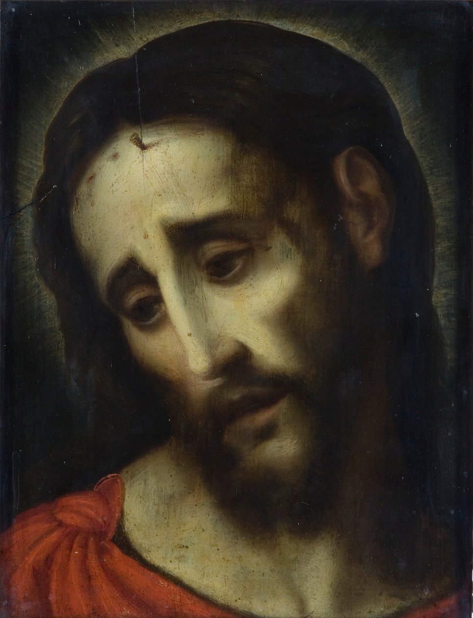 „Kristus jako muž bolesti“, 1519-1586 od Luis de Morales