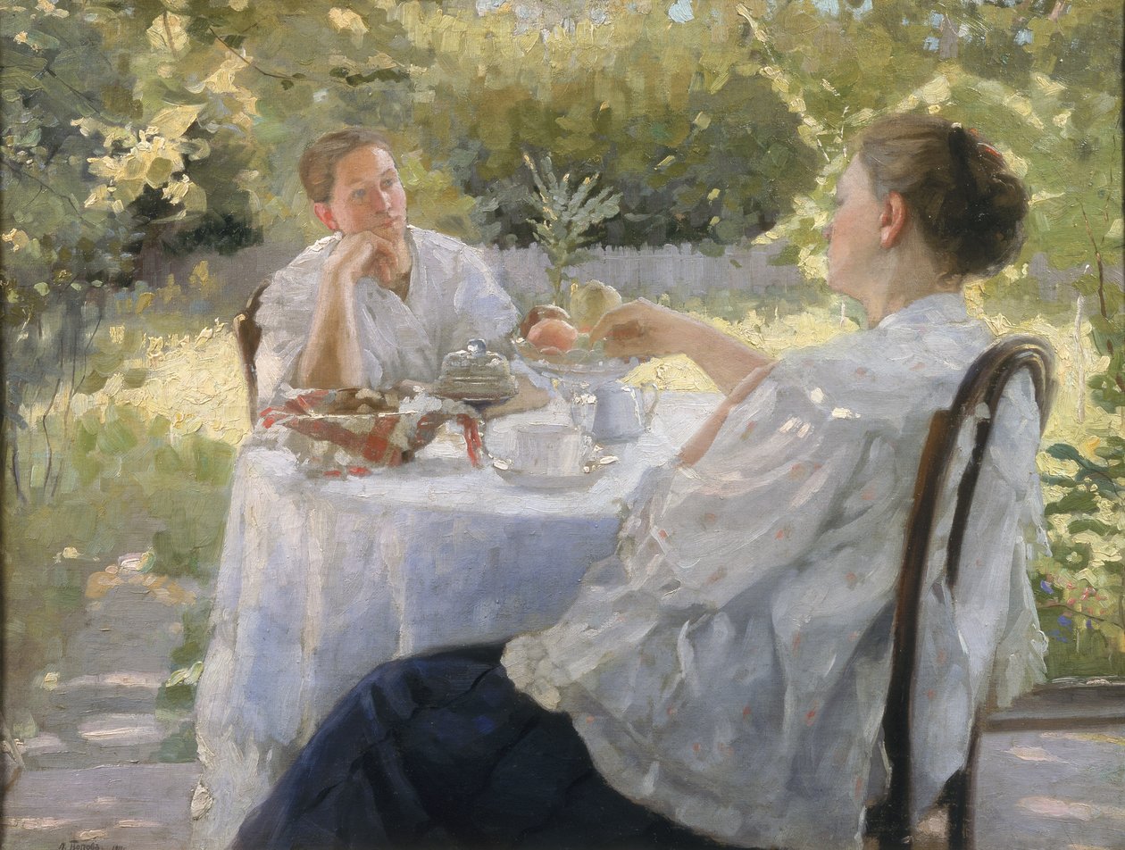 V zahradě, 1911 od Lukjan Vasilievich Popov