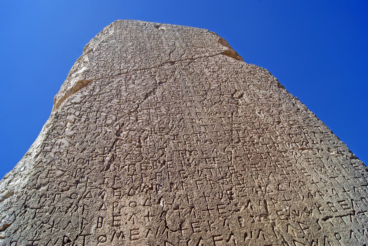 Xanthian obelisk, Xanthos, Turecko od Lycian