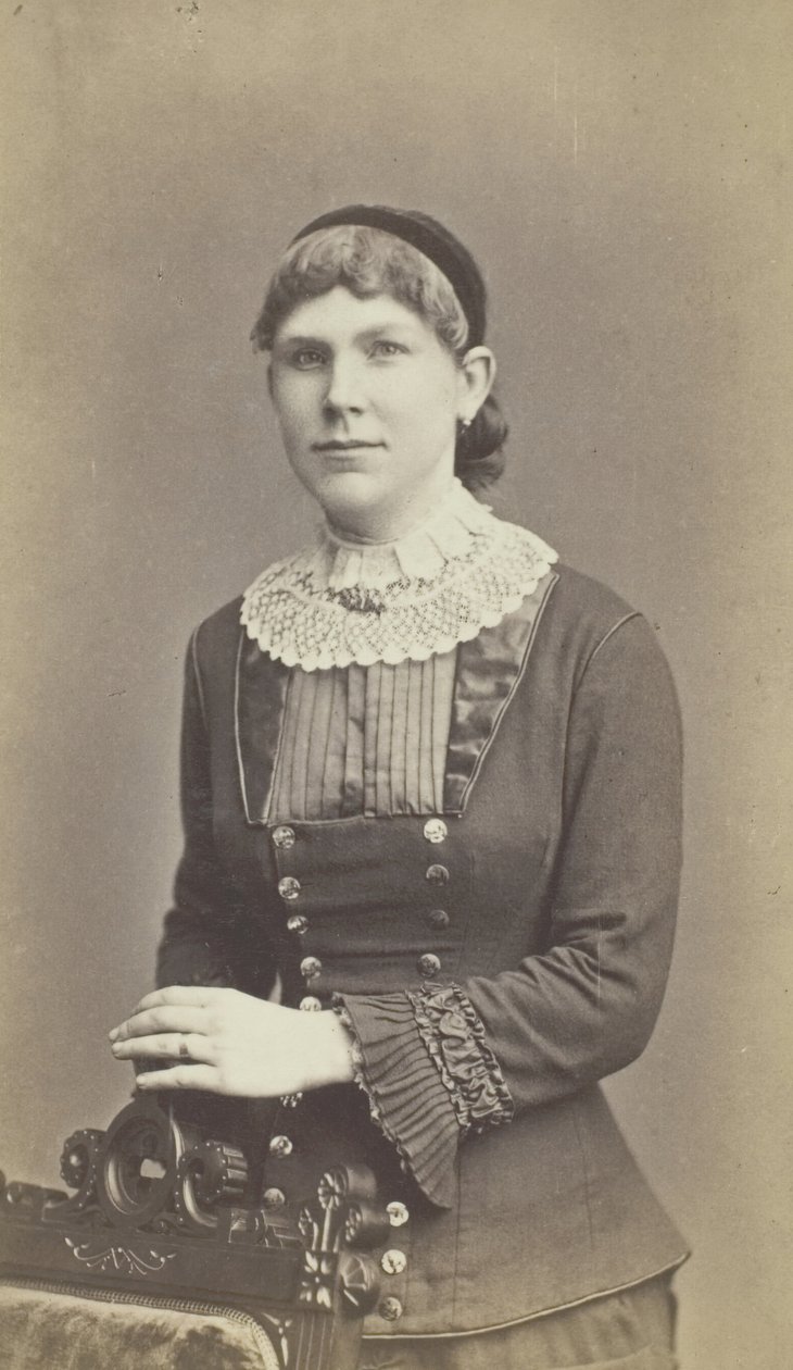 Portrét sedící ženy bez názvu, 186581. od Lyman W. Colby