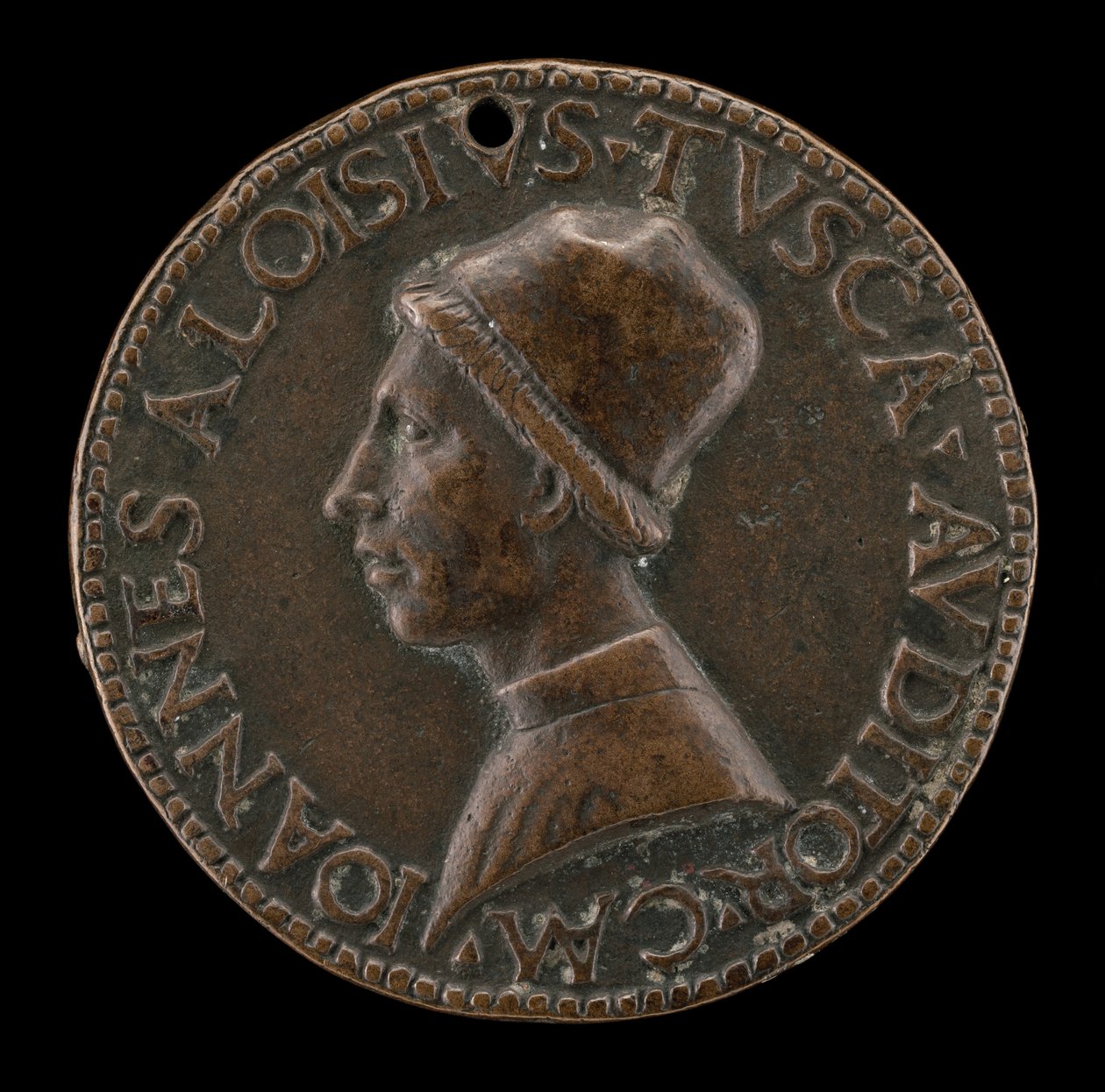 Giovanni Alvise Toscani, c. 1450-1478, milánský právní poradce, konzistorní advokát ... [avers]. od Lysippus Junior