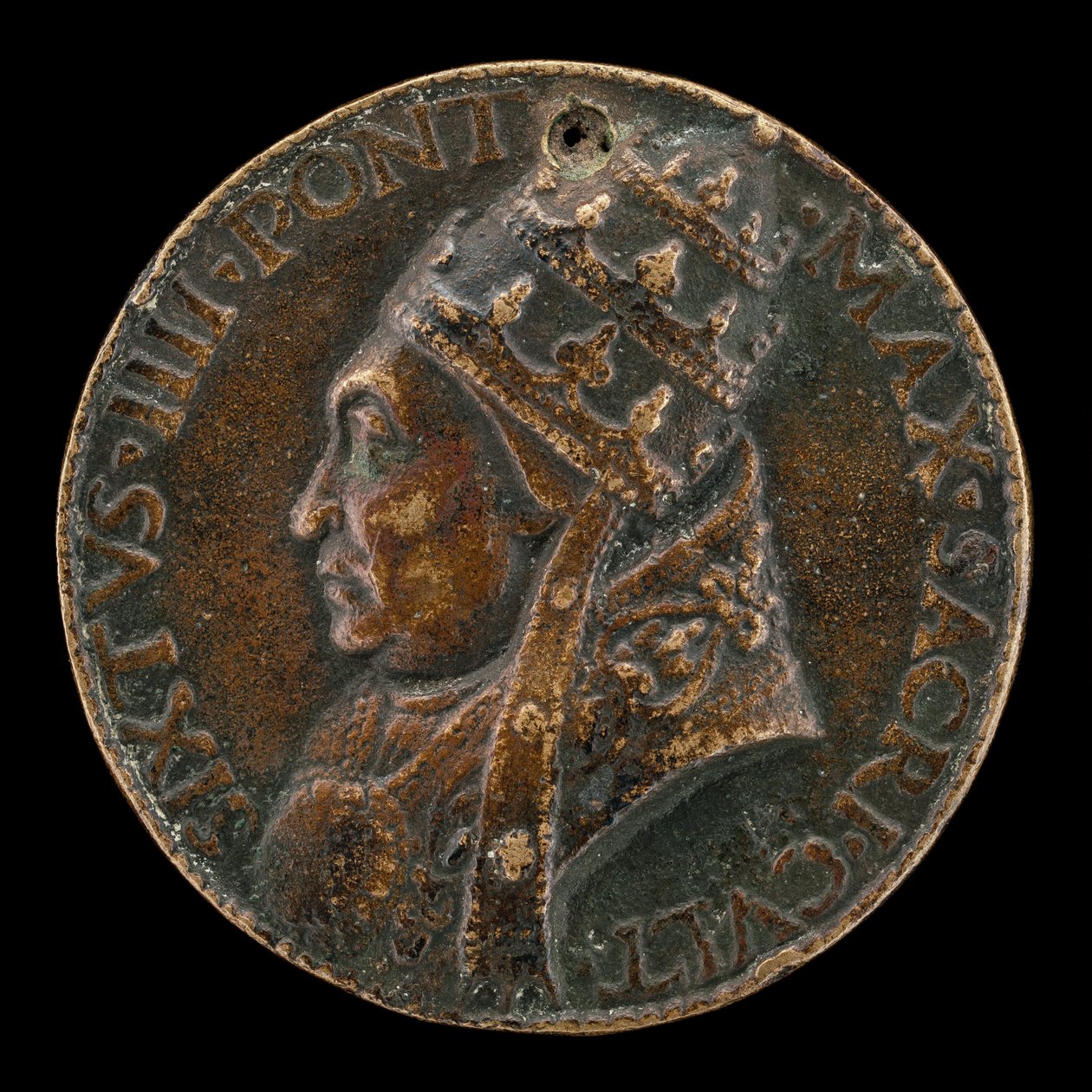 Sixtus IV Francesco della Rovere, 1414-1484, papež 1471 [avers]. od Lysippus Junior