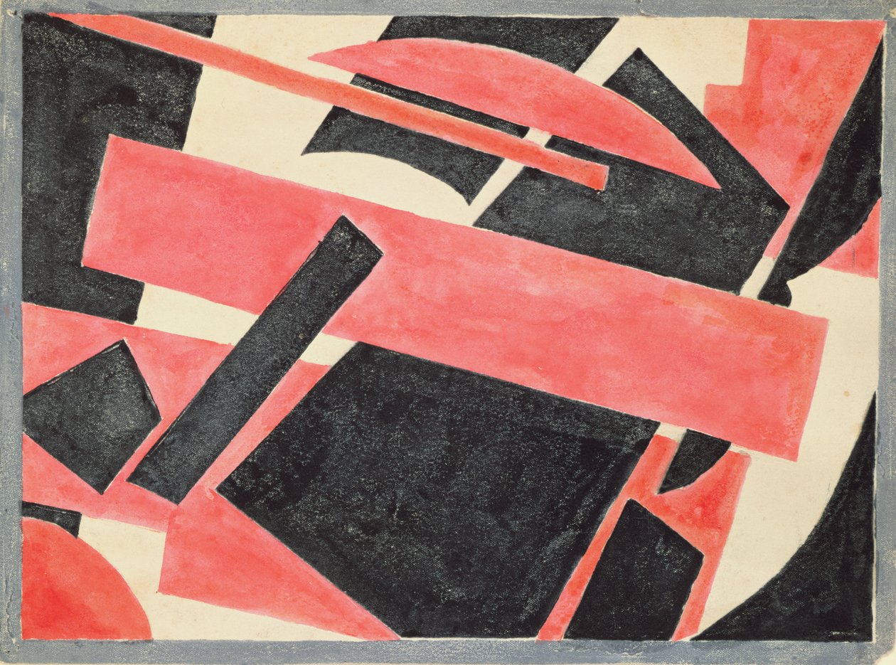 Bez názvu (složení), 1918 od Lyubov Sergeevna Popova