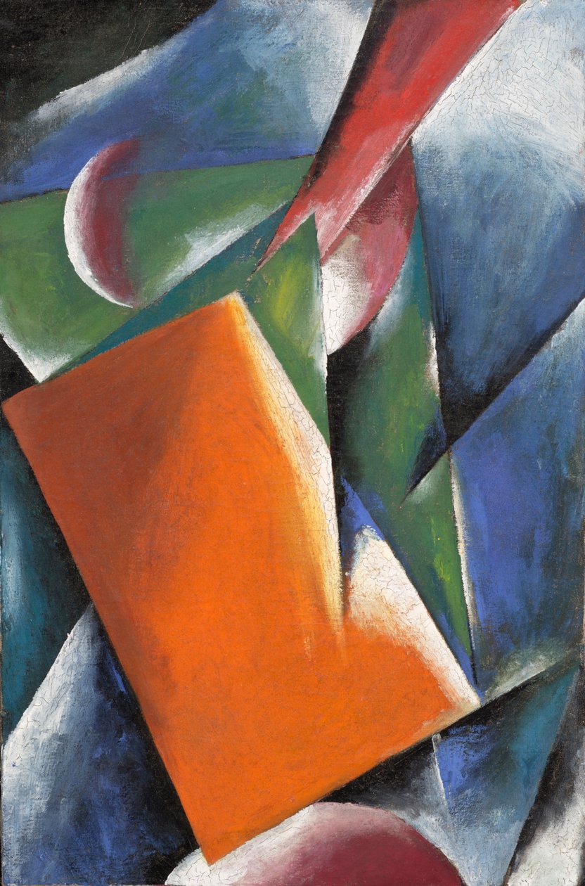 Architektonický obraz, 1917 od Lyubov Sergeevna Popova