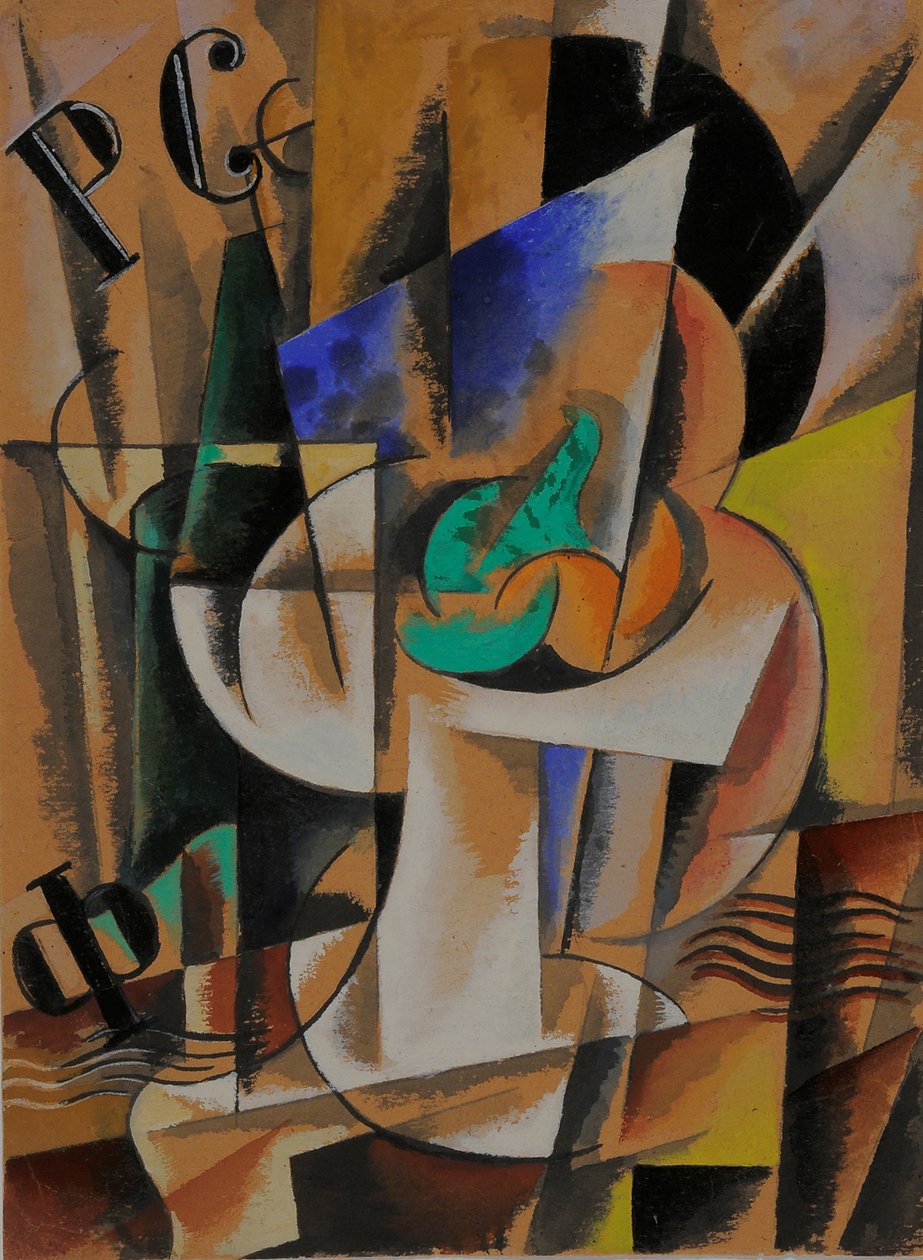Malířská kompozice, 1921 od Lyubov Sergeevna Popova