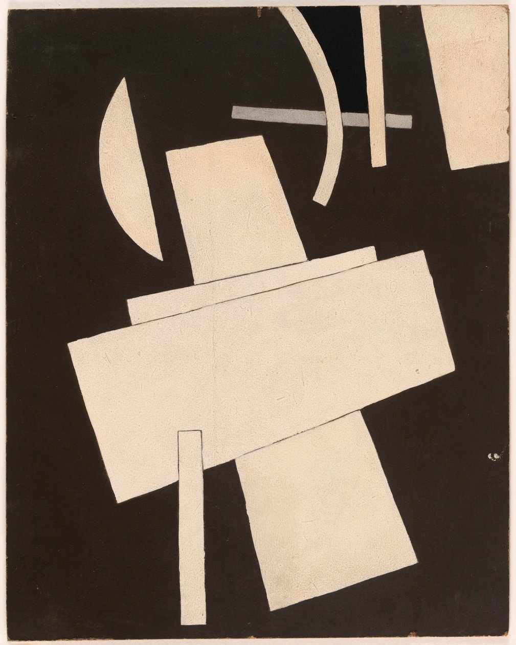 Sans titre - Popova, Ljubov Sergejevna (1889-1924) Bez názvu Kvaš na kartonu cca 1916-1918 - 49,5x39,5 - New York City. Muzeum moderního umění (MOMA) od Lyubov Sergeevna Popova