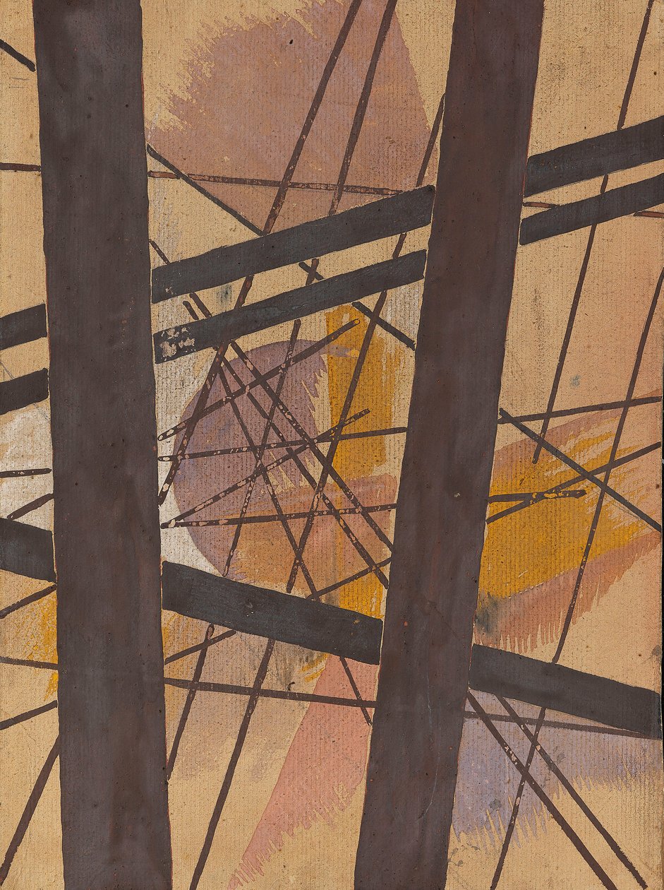 Složení vesmírných sil, 1921-1922. od Lyubov Sergeevna Popova