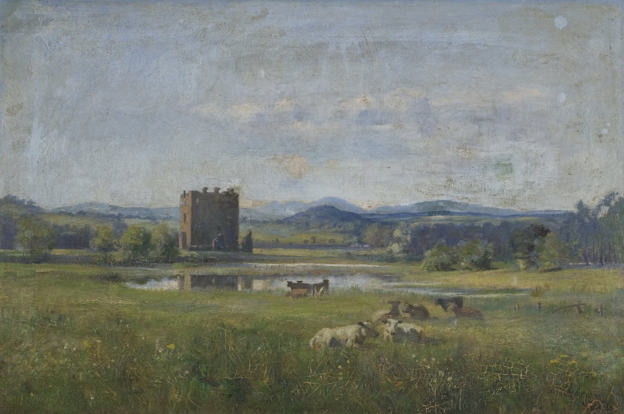Zámek Threave, 1881 od M. M. Harper