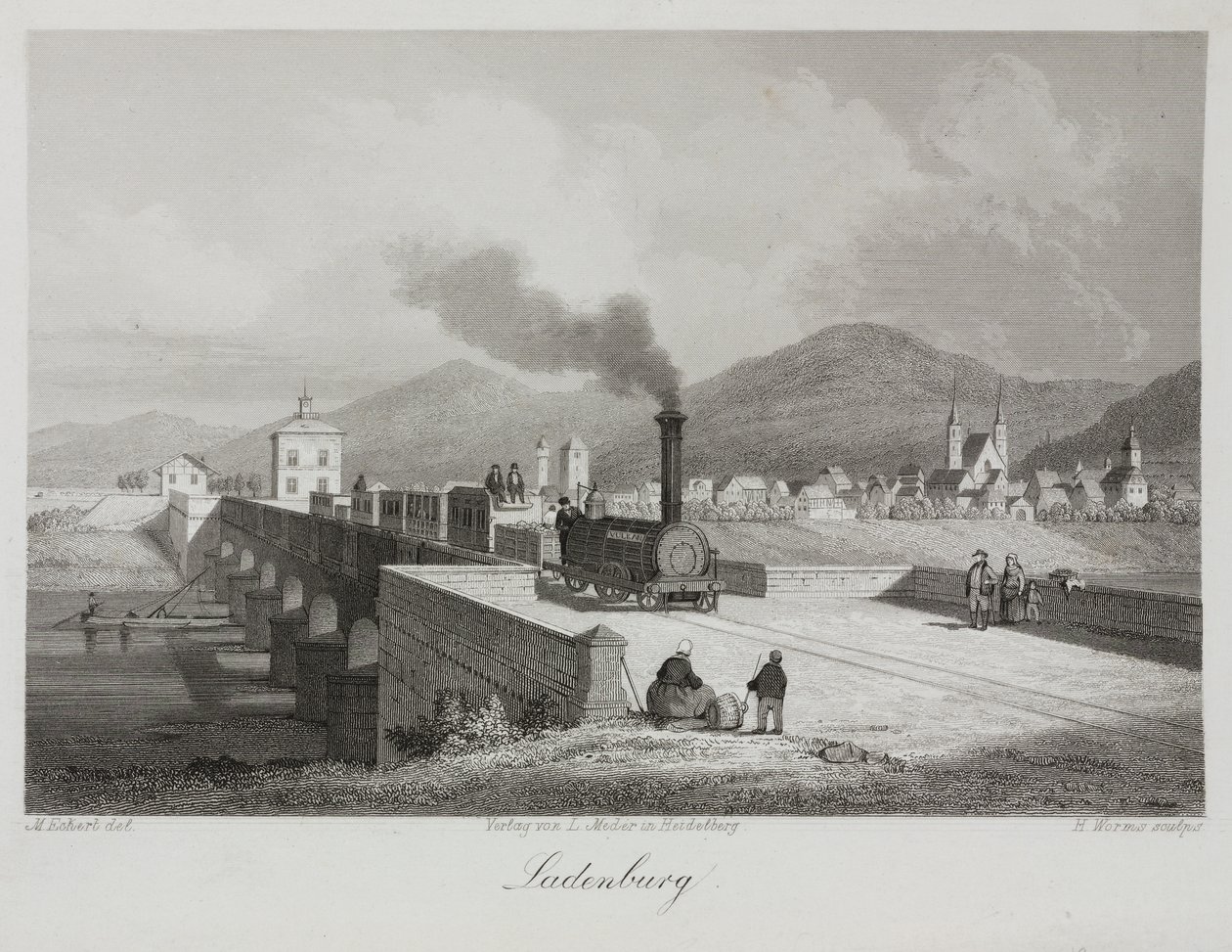 Ladenberg, ryl H. Worms od M. after Echert