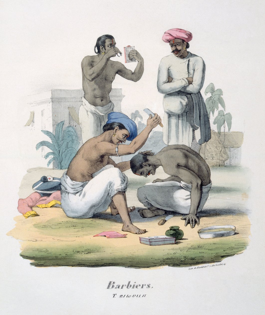 Holiči, 1827-35 od M.E. Burnouf