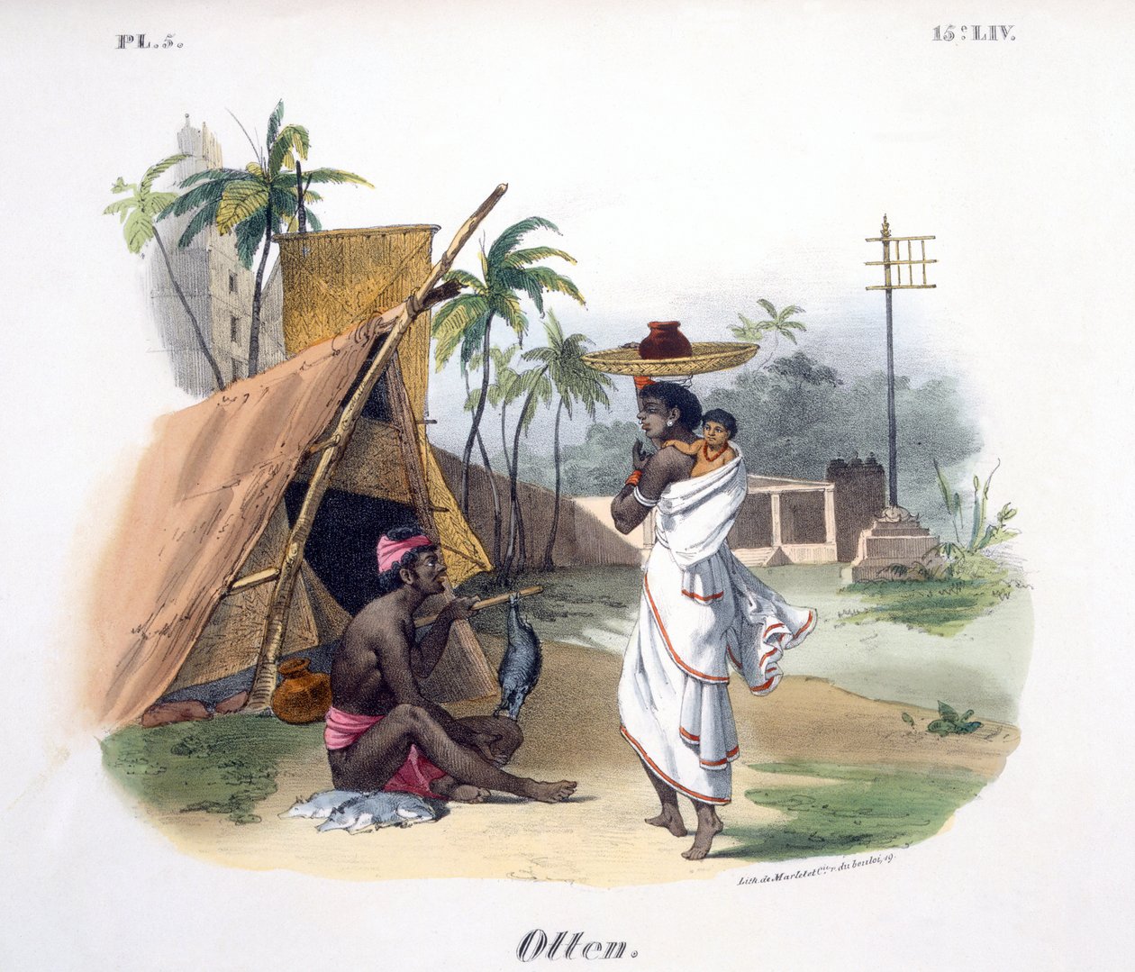 Chudí lidé, 1827-35 od M.E. Burnouf