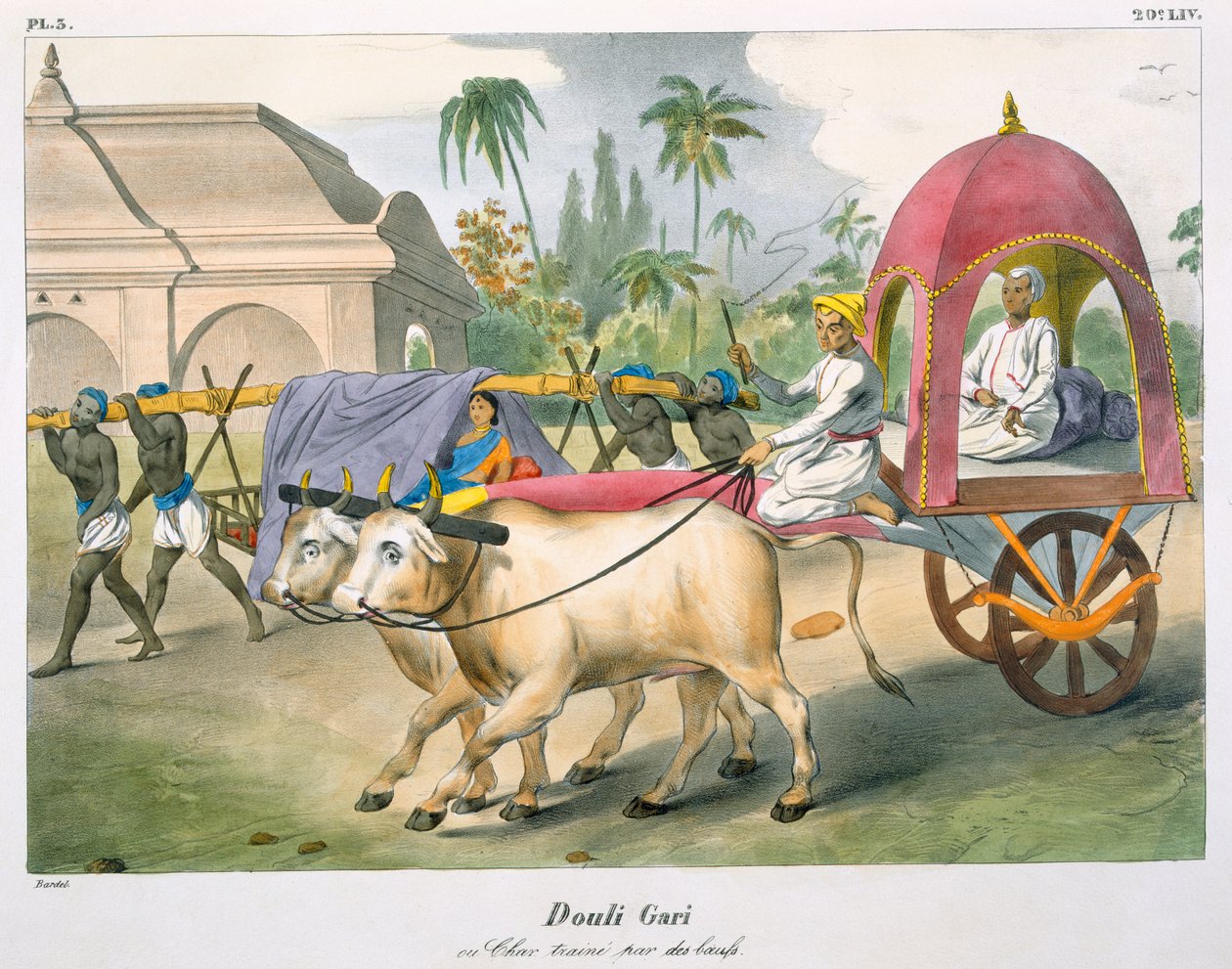 Douli Gari, 1827-35 od M.E. Burnouf