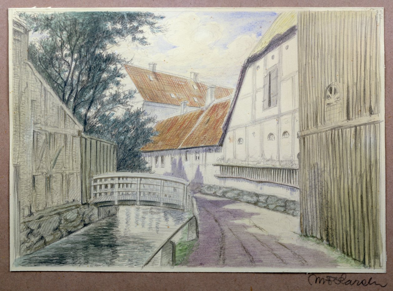 Most přes kanál od M.F. Larsen