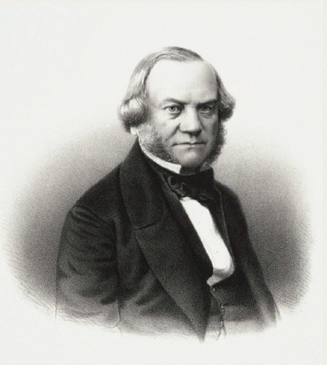 Portrét ředitele císařských divadel Alexandra Michajloviče Gedeonova, 1858. od M. Baryshev