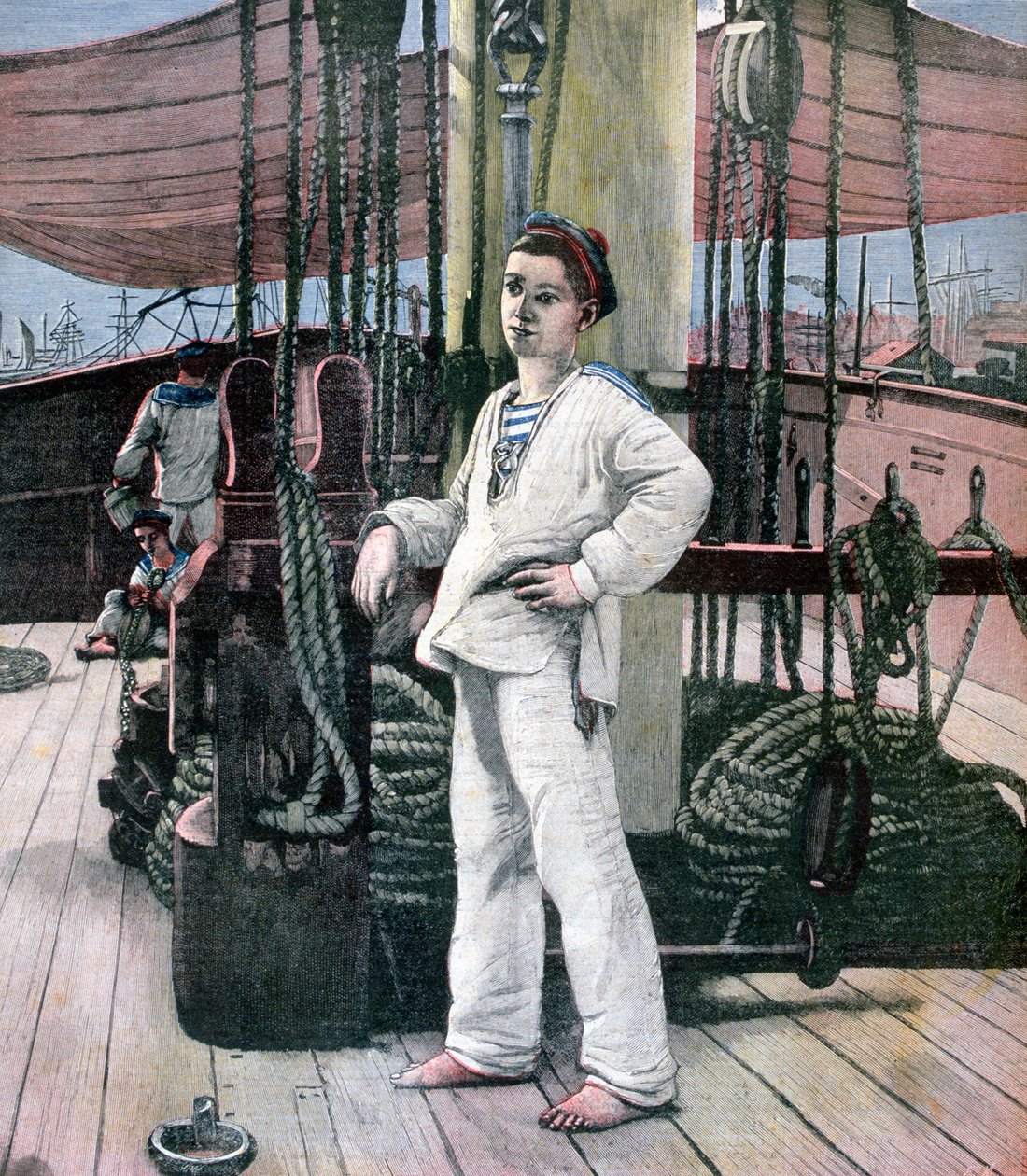 "The Cabin Boy", 1891 od M Brun