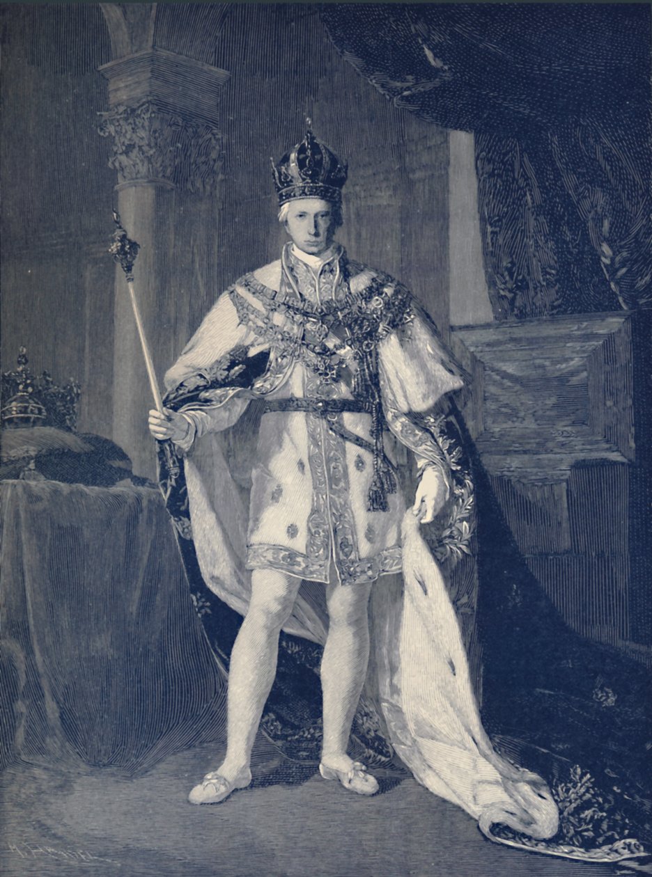 František I., císař rakouský, c1804, 1896 od M. Haider