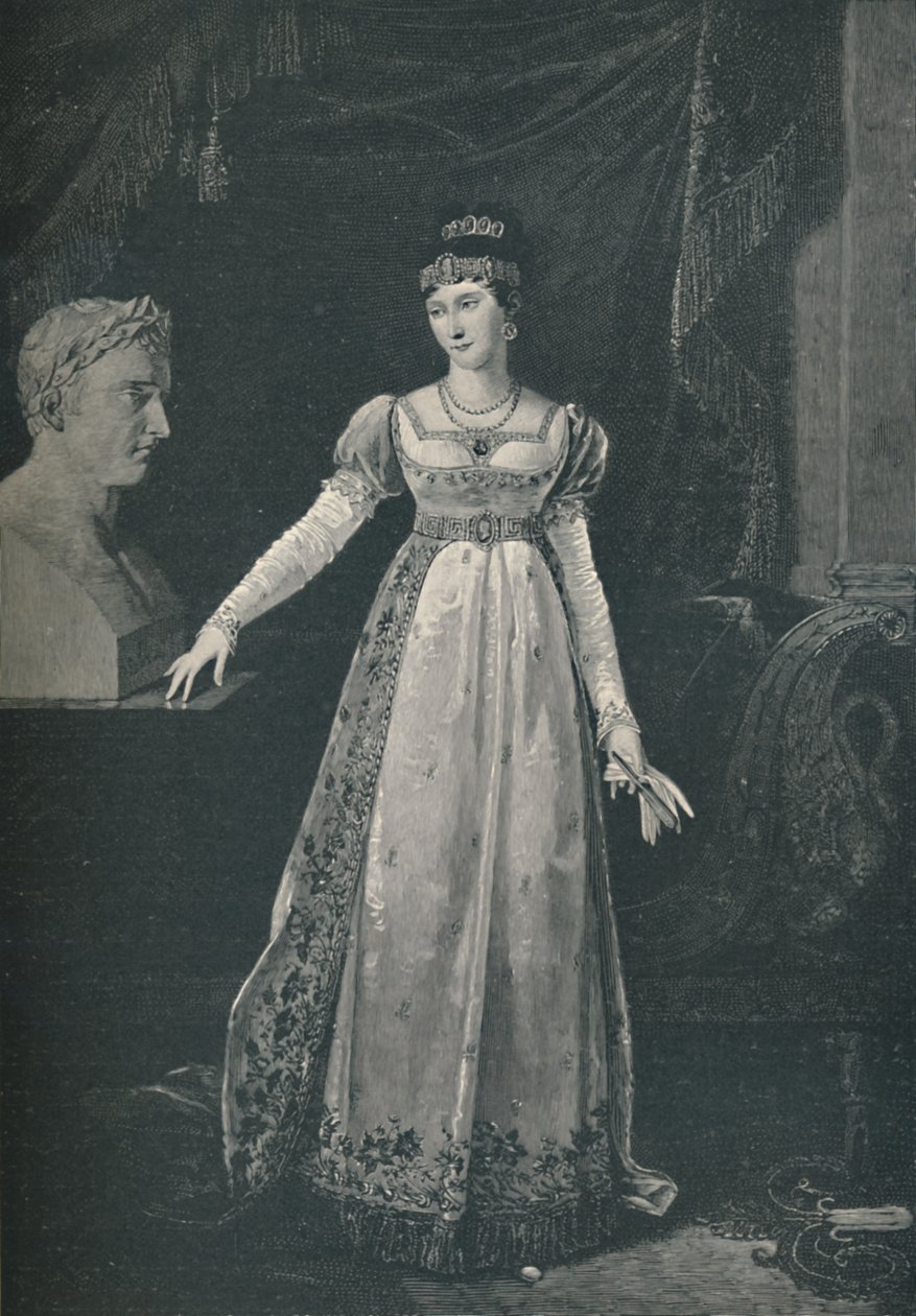Marie-Pauline Bonaparte - Madame Leclerc, princezna Borghese, c1806, 1896 od M. Haider