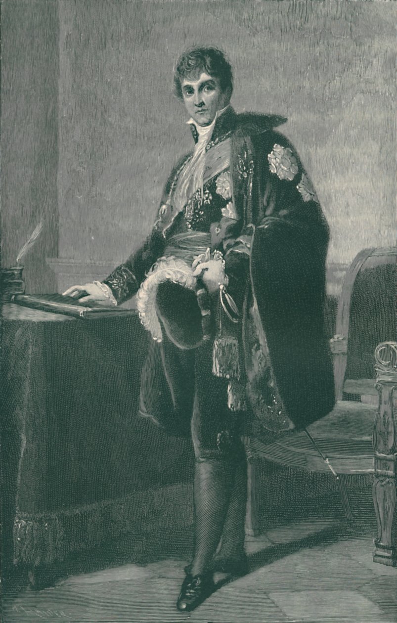 Michel-Louis-Etienne, hrabě Reynaud De Saint-Jean Dangely, c1800, 1896 od M. Haider