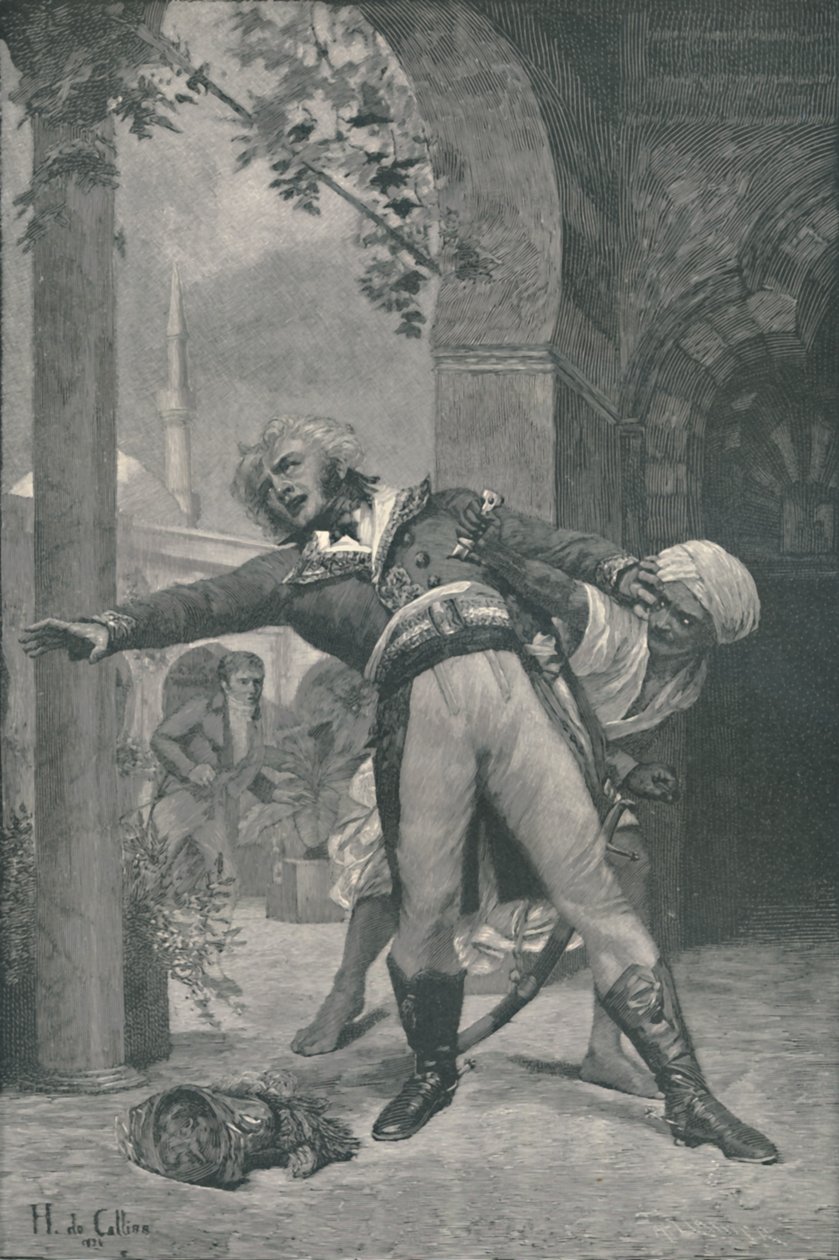 Atentát na Klébera v Káhiře, 14. června 1800, 1896 od Horace de Callias