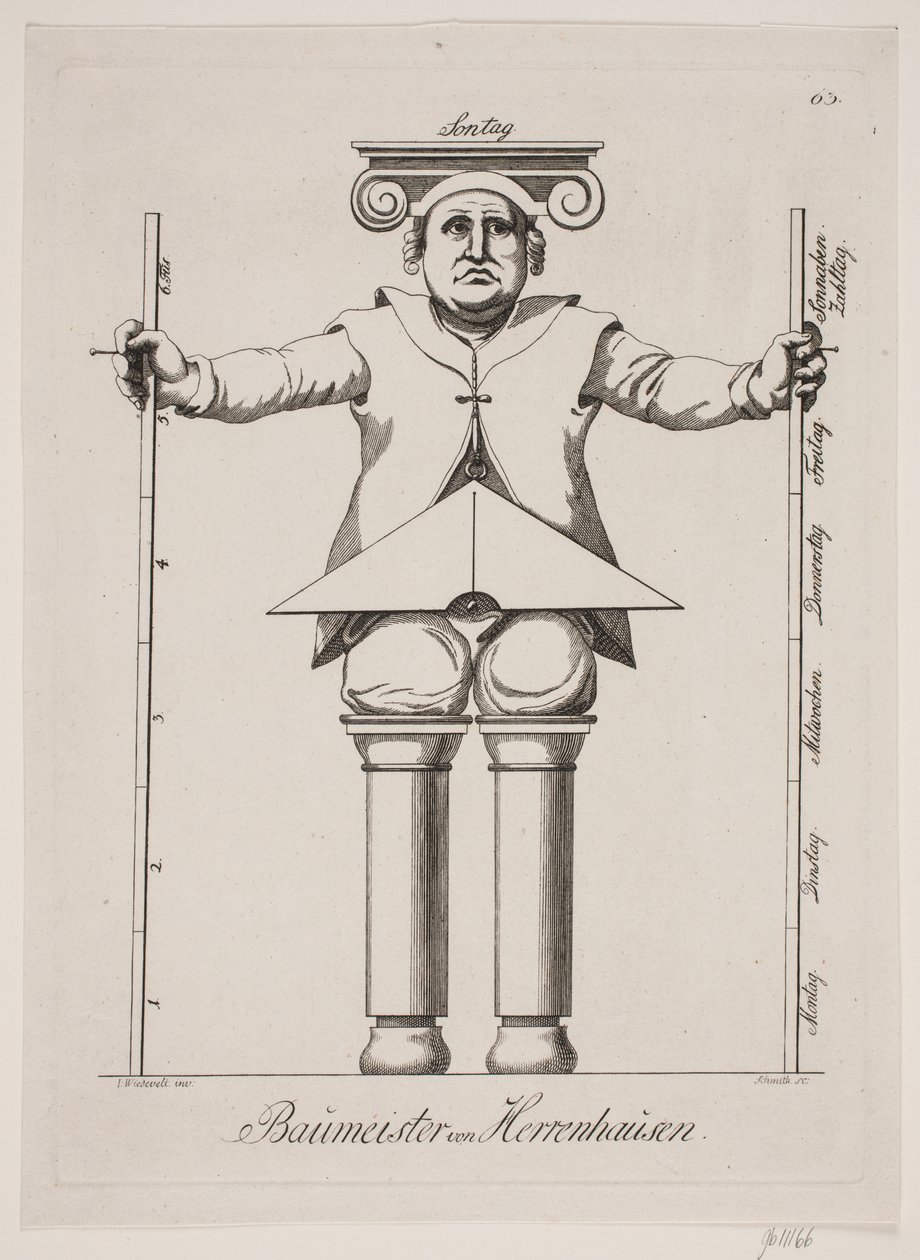 Stavitel Herrenhausen od M. W. Schmith