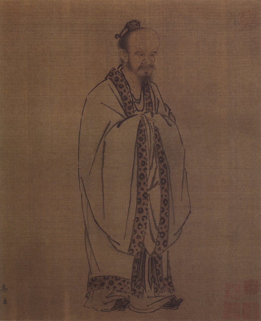 Konfucius, 12. století od Ma Yüan