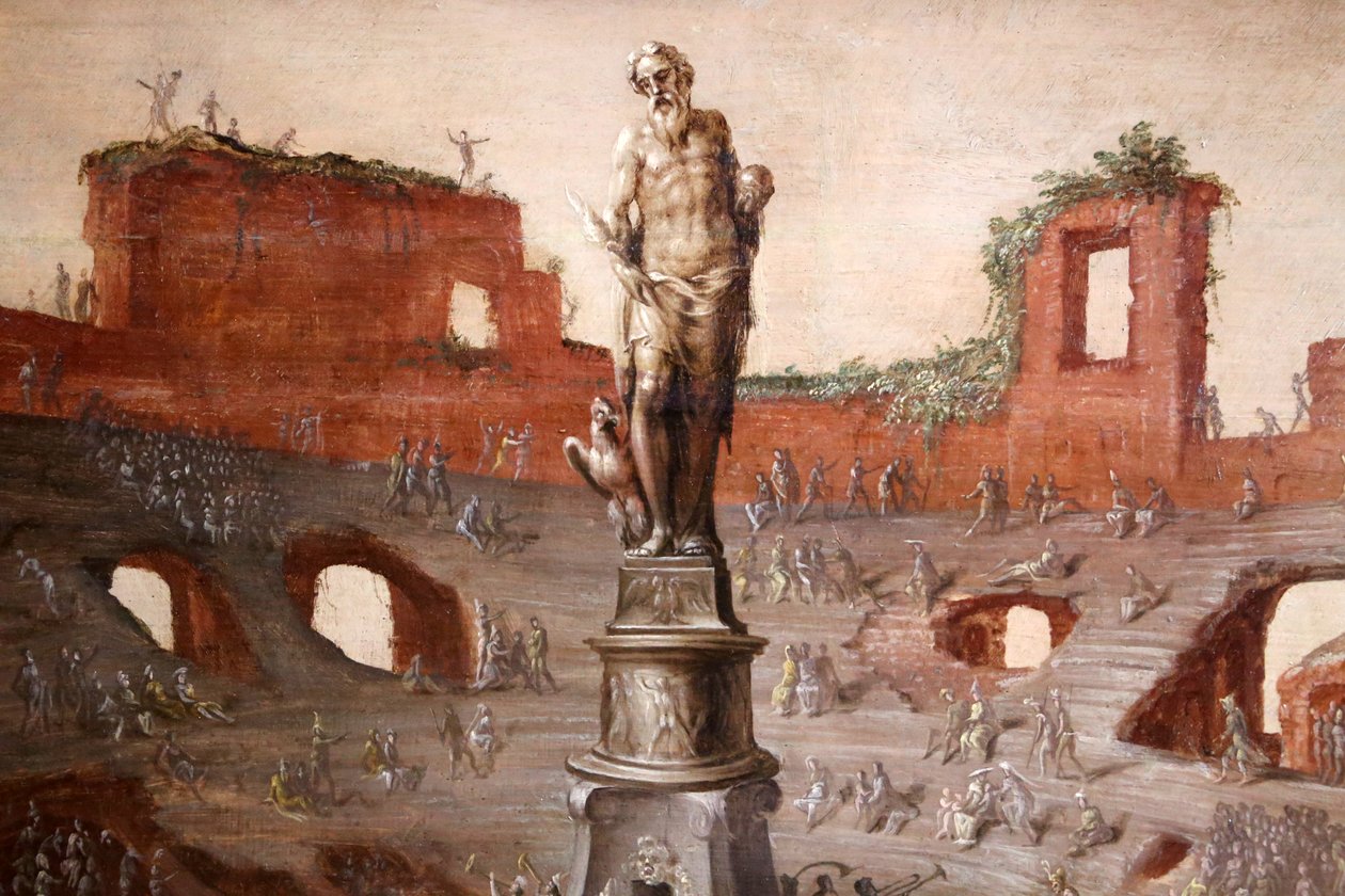 Vlámské obrazy v Palais des Beaux-Arts de Lille od Maarten van Heemskerck