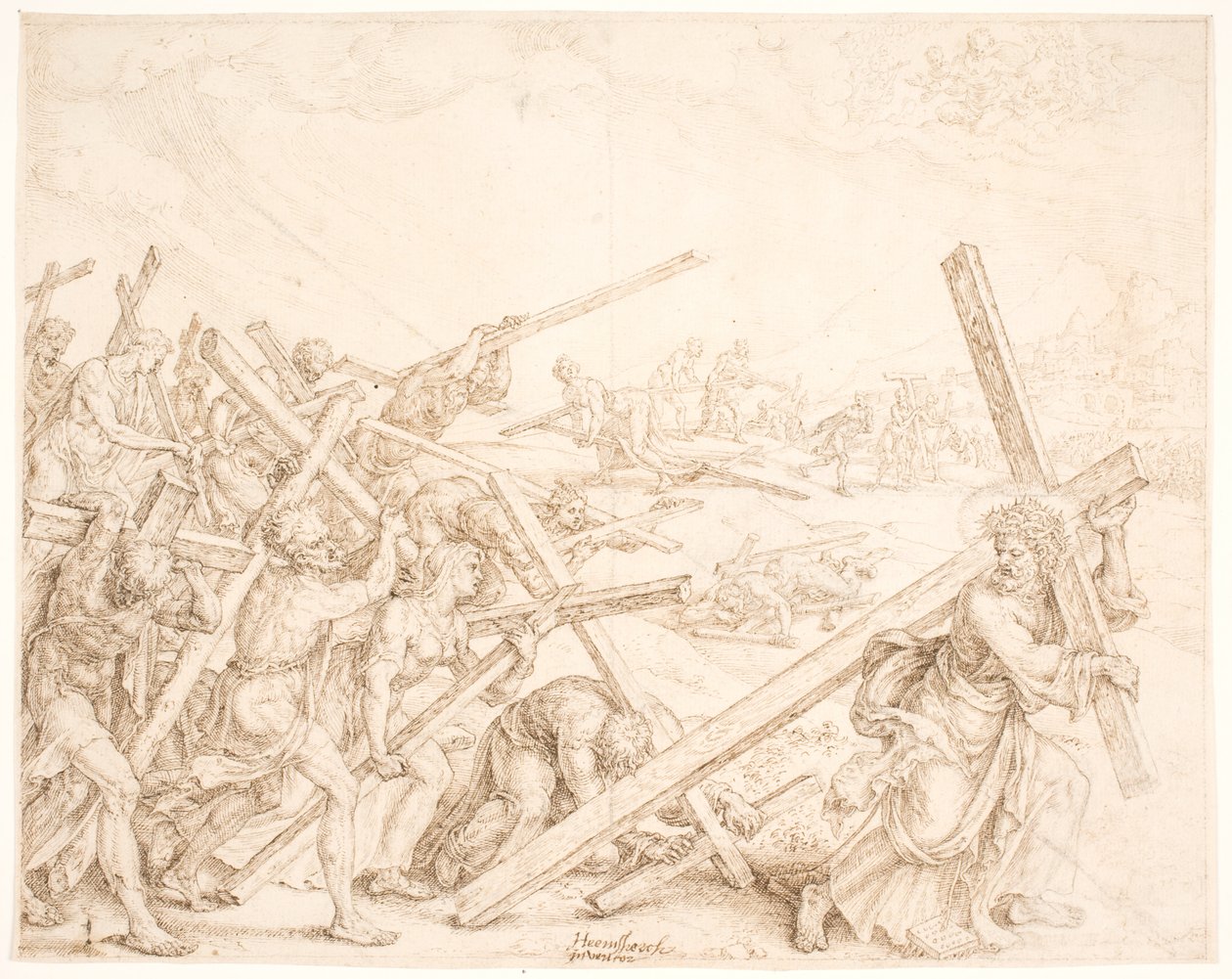 Fiat voluntas tua (buď vůle tvá) od Maarten van Heemskerck