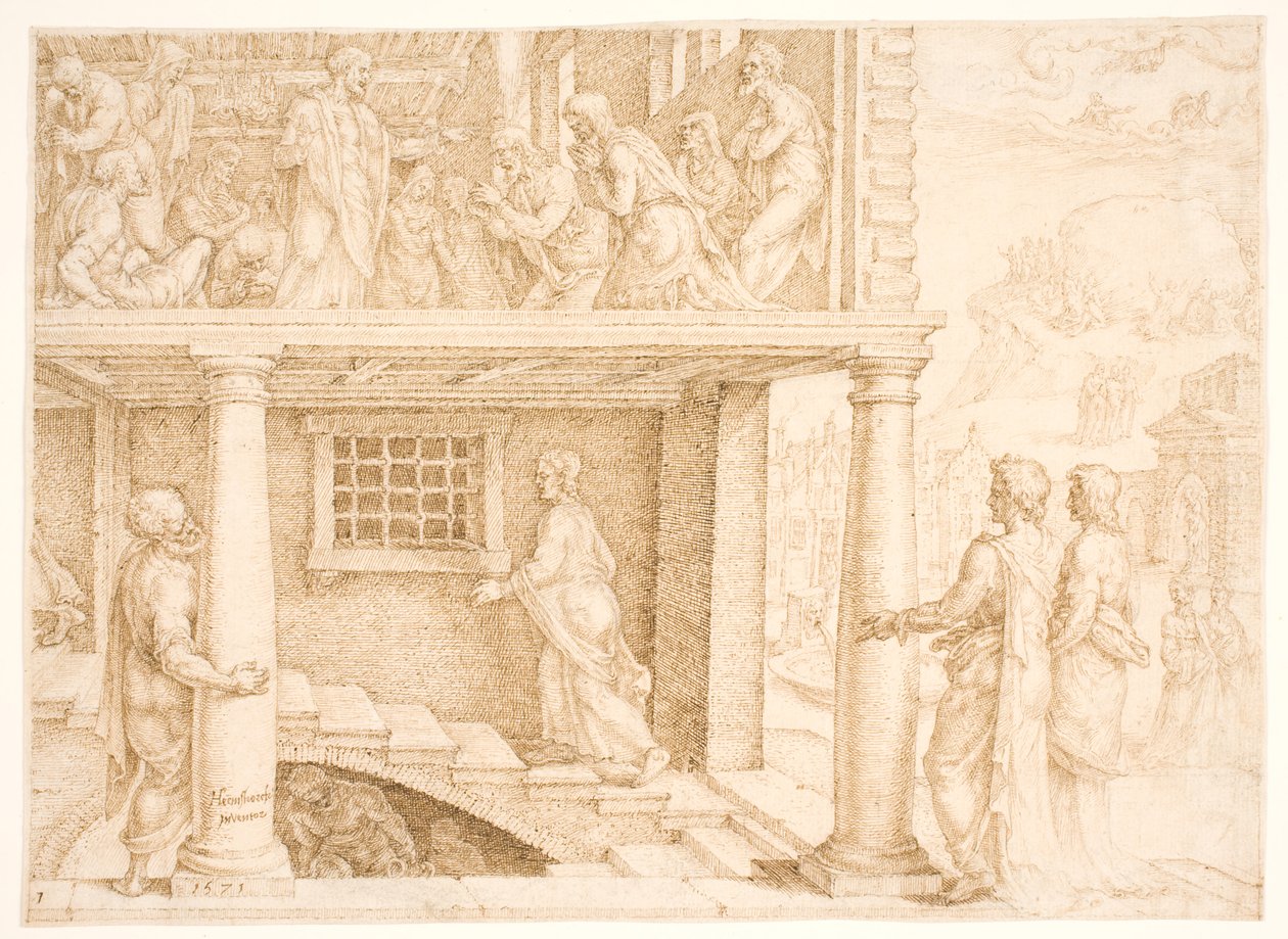 Matthewovo volání od Maarten van Heemskerck