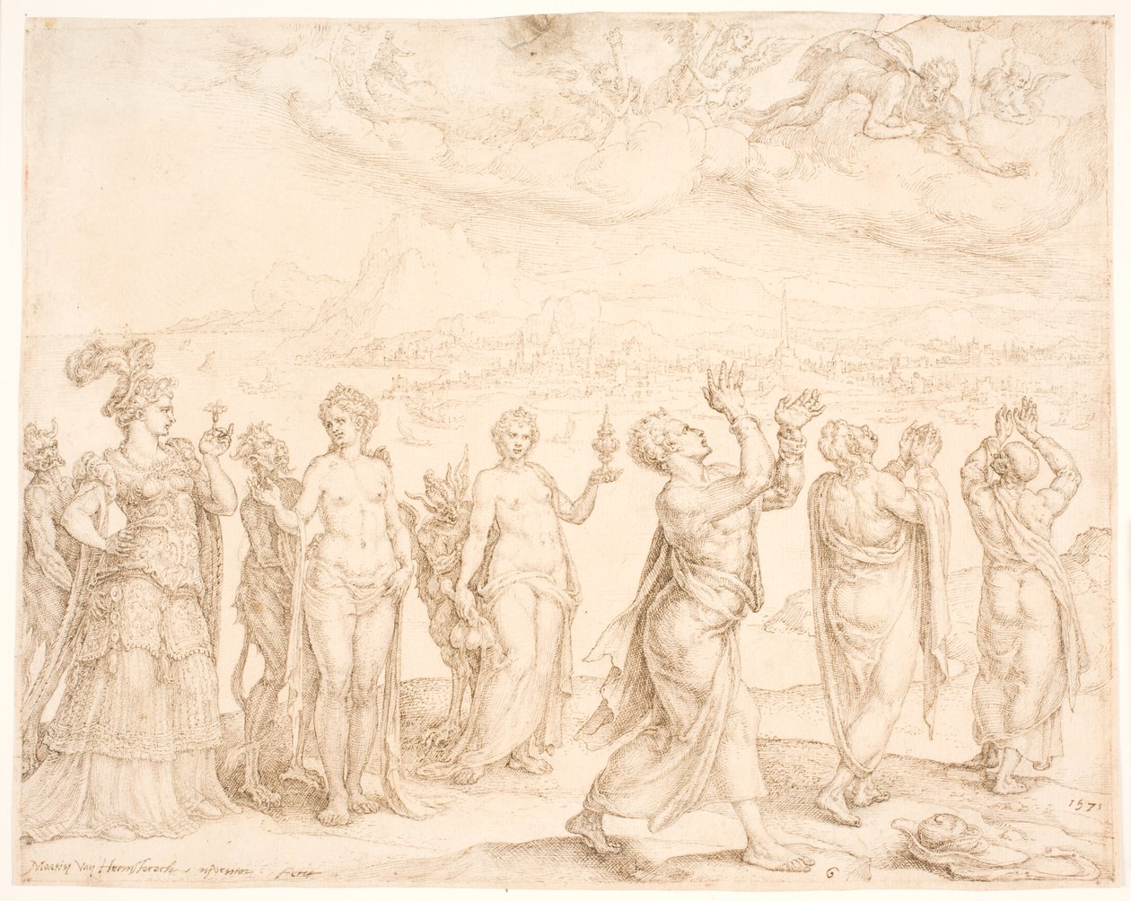 Ne nos induca (neveďte nás) od Maarten van Heemskerck
