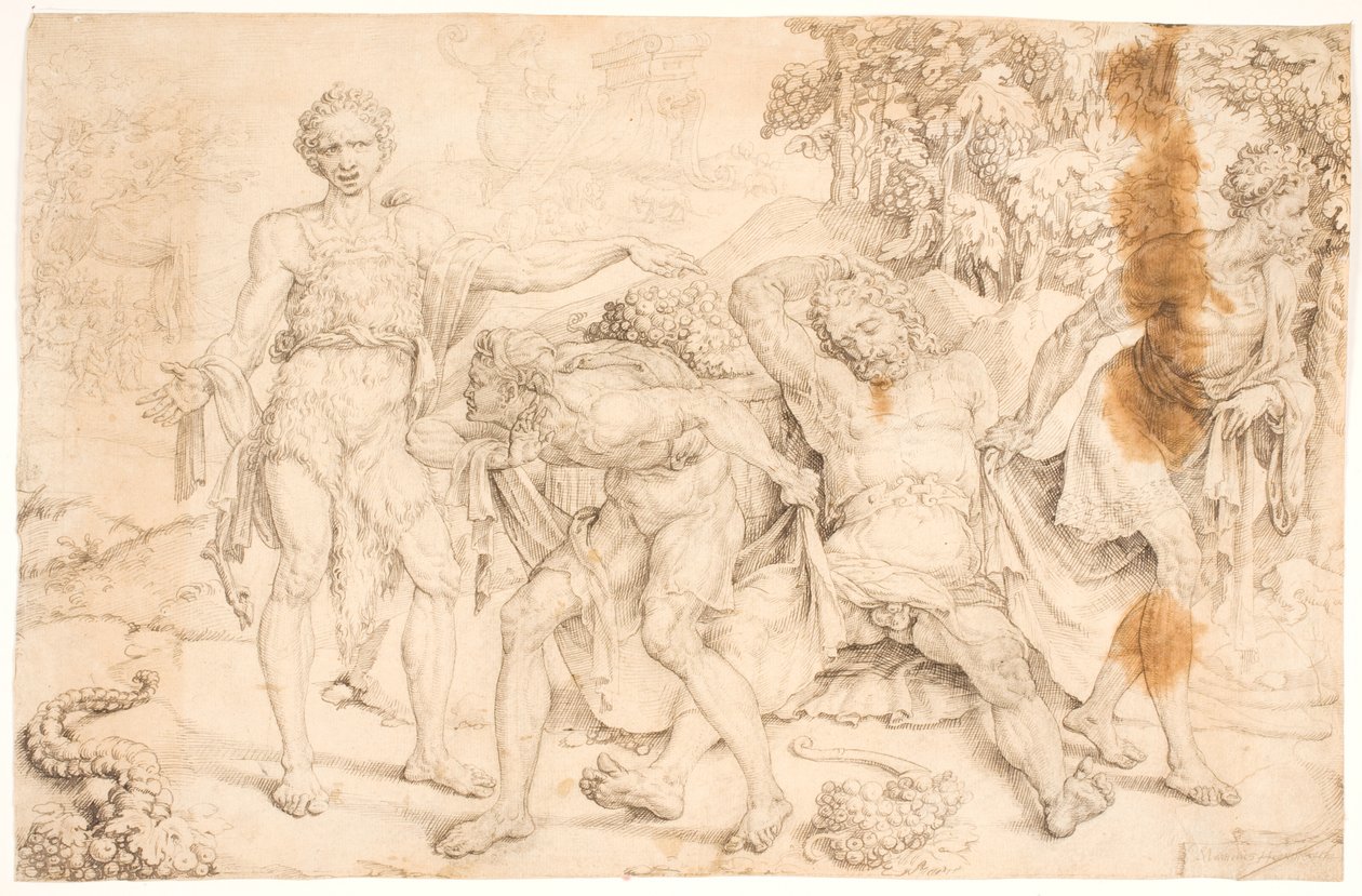 Noa se vysmívá Kam od Maarten van Heemskerck